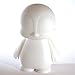 Waddle DIY Do-It-Yourself Blank White Designer Vinyl Mini Figure