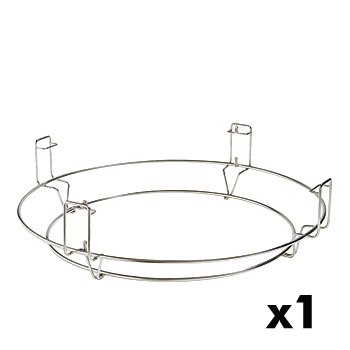 Aura Outdoor Products Pro-Zone Cooking System for Big Green Egg, Kamado Joe, and other Kamado Cookers