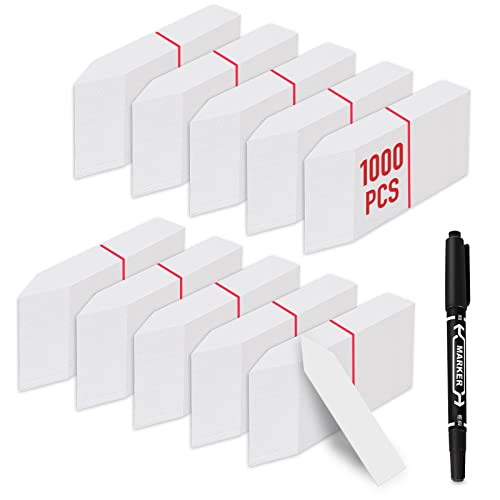 Photo 1 of Plant Labels, 1000 Pcs 4 Inch, Plant Tags Garden Labels, Plastic Seed Nags, Plant Labels for Outdoor Garden Waterproof?White Plant Makers, Plant Name Tags, Vegetable Gardening Tags…