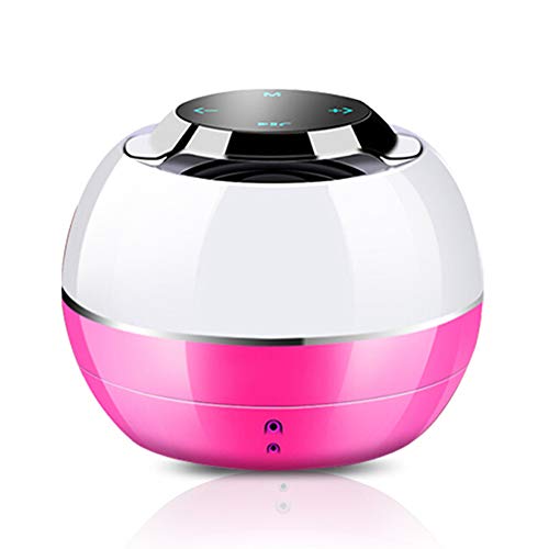Byx- Bluetooth Speaker - Wireless Handsfree Bluetooth Speaker Mini Speaker Colorful Light Computer Small Speaker Subwoofer Portable Card Cannon/80X65X65MM//1(in= 25.4(mm) Speaker (Color : C)