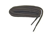 36 Inch 92 cm Rugged Chocolate Brown Polyester Boot Laces Shoelaces 2 Pair Pack