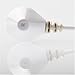 JBuds J2 Premium Hi-Fi Noise-Isolating Earbuds Style Headphones (White/Gray)