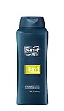 Suave Professionals Men 3-in-1 Shampoo + Conditioner + Body Wash, Citrus Rush 28 oz
