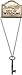 Angelstar 13832 Hope/Strength Key of Wisdom Pendant, 2-1/2-Inch