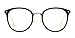 TIJN Women Retro TR90 Metal Round Glasses Frame Optical Rx-able Eyeglasses-Maaike