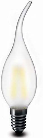 ONDENN LED Filament Lamp C35 E12 4W 400LM 2700K Warm White Dimmable 110V Frosted Replacement for 60Watt Classic Light Bulb