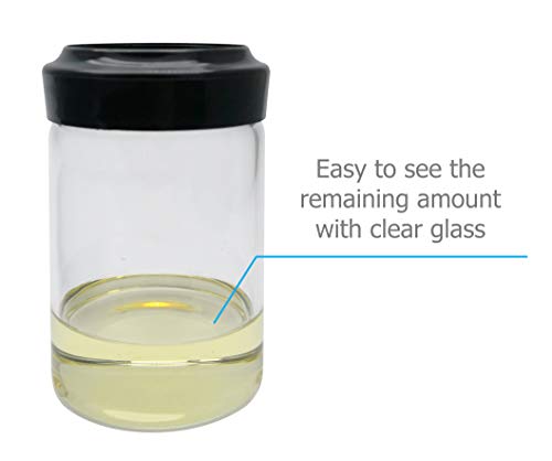 Excelity Oil Bottle with Silicone Brush for Cooking BBQ Kitchen