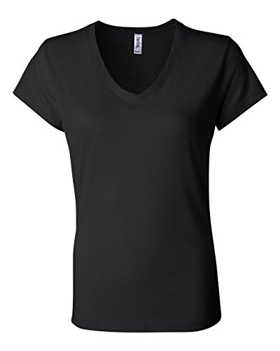 Bella CanvasBella 6005 Canvas Ladies' Short-Sleeve V-Neck Jersey Tee