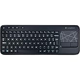 Logitech Wireless Touch Keyboard K400 with Built-in Multi-Touch Touchpad, Case of 8