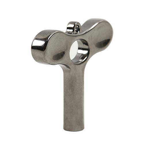 1 Pcs Continuous Motion Speed Key Universal Drum Tuning Key Percussion Drum Hardware Tool and 1 Pcs Drum Square Drive Wrench Drum Key(Black) - Thumbnail 3