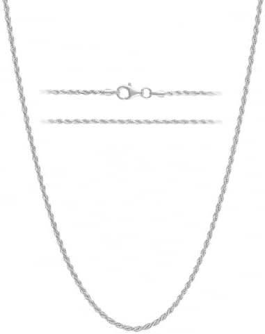 Amazon.com: Solid Silver Key chain, Thin Wallet Chain, 925 Solid