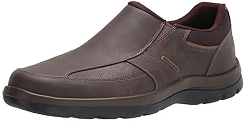 Rockport mens Get Your Kicks Slip-on loafers shoes, Brown, US