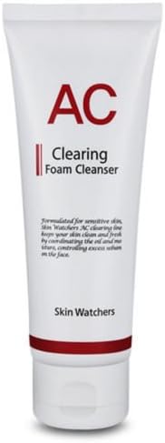 MeiQuo Ac Clearing Foam Cleanser Foaming Facial Wash, 3.3 Ounce