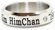 BAP Kpop Himchan accessories tatianium birthday ring necklace hot sale B.A.P. MATOKI merchandise jewelry