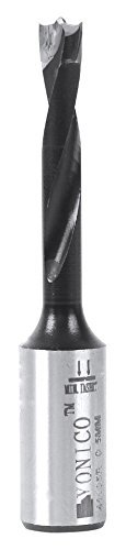 Yonico 41105R 5mm Brad Point Boring Bit - Right Hand - 57mm Length 10mm Shank