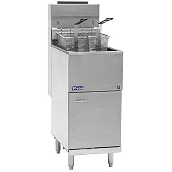 Amazon.com: pitco 40d Tubo Despedido Gas Floor freidora 40 ...