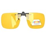 Eyekepper Large Polarized Flip up Sunglasses Clip on