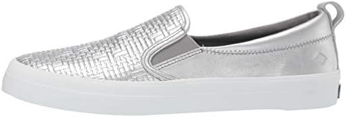 women's crest twin gore woven emboss sneaker