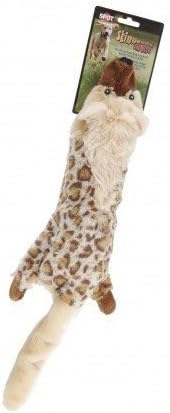 Skinneeez Big Bite Water Bottle Dog Toy Jackal