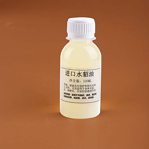 KEYREN Gel Gloss Mink Oil Leather Protector Conditioner Shoe Gloss Care Maintenance Soften Brighten Maintenance Tool (100ml)