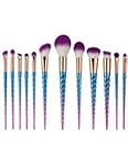 16PCS Makeup Brush Set, MYSWEETY 2017 12PCS Foundation Colorful Unicorn Blending Cosmetic Eyeshadow Brush + 2pcs Silicone Makeup Sponge + 1pc Makeup Wash Egg + 1pc Makeup Brush Bag
