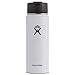 Hydro Flask Travel Coffee Flask, 20 oz, White primary