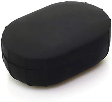 GzPuluz Portable Bluetooth Headset Protective Stoage Box for Xiaomi AirDots (Black) (Color : Black)