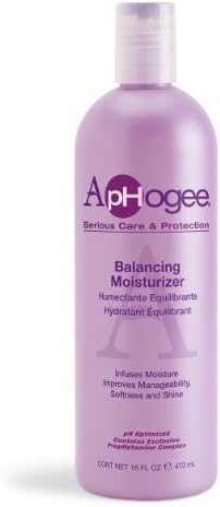APHOGEE Balancing Moisturizer Improves Shine & Manageability 16oz/473ml by Aphogee