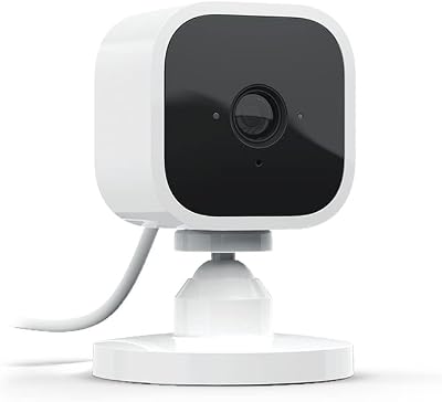 Blink Mini Indoor Security Camera 1080p HD Two-Way Audio Motion Detection Alexa