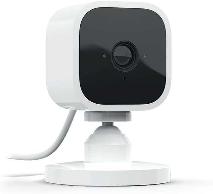 Blink Mini Indoor Security Camera 1080p HD Two-Way Audio Motion Detection Alexa