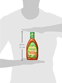 WISH-BONE LIGHT SWEET & SPICY FRENCH SALAD DRESSING, 15 FL OZ