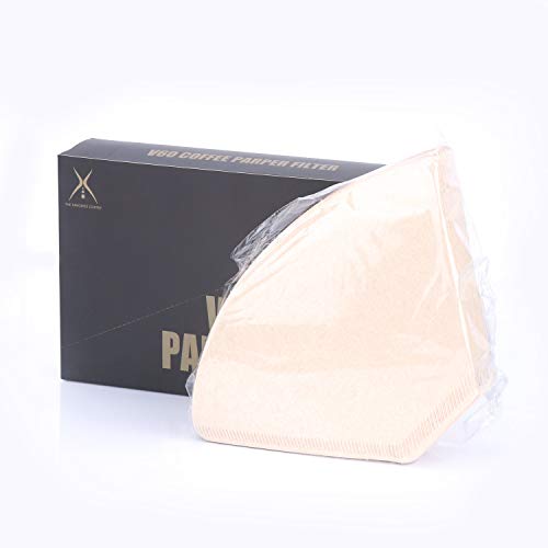 image for Sekmet 4 Cone Paper Coffee Filters,Unbleached Natural Brown Replacemen