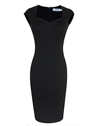 VFSHOW - Vestido elegante de cóctel, fiesta de trabajo, bodycon