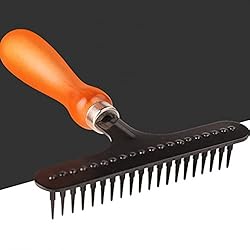 Grooming Tools Ergonomic Undercoat Pets Rake , Dog
