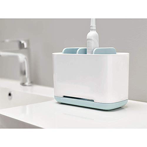 Toothbrush Caddy, Sam4shine Upgraded Bathroom Toothbrush Holder, Electric/Battery Toothbrush and Toothpaste Organizer Rack(Large) - Thumbnail 5