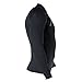 Hyperflex Wetsuits Men's Voodoo 1.5mm Pullover Jacket, Black, Large - Surfing, Windsurfing & Wakeboarding
