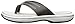 Skechers Women's Bayshore Newport Flip Flop,Black/White,8 M US