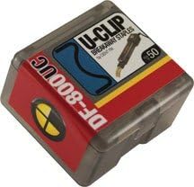 Dent FixEquipment Breakaway StapleClips - U-Clip Rounded Corner, Bag of 50 (DTF-DF-800UC)