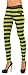 Rubie's Women's Wizard Of Oz Wicked Witch Of The West Leggings, Black/Green, One Size