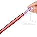 LUX Hookah Mouth Tips - Premium, Thick, Individual Wrapped, Disposable, Male Connection, Neon Colored, Hygienic Plastic Hookah Shisha Mouth Tips, Best Value Pack (by Hookah Hot Spots)