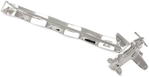 Gee Bee Airplane Tie Clip Sterling Silver