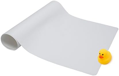 Universal Bath Mat for Tub and Shower | Non-Slip/Anti-Slip, Mold and Mildew Resistant, Adhesive, Non-Toxic PVC | Large Clear