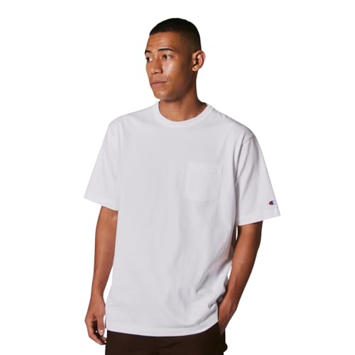 [Champion] Tシャツ 半袖 丸首 T1011 ショートスリーブポケットTシャツ MADE IN USA C5-B302Z-010-L