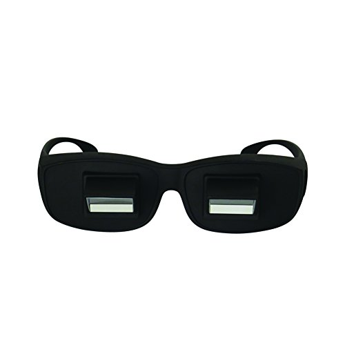Evelots 2 Pack Bed Prism GlassesRead/Watch TV Lying DownUse Over Your