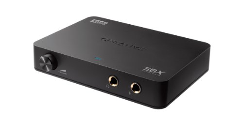 Creative-Sound-Blaster-X-Fi-HD-Tarjeta-de-Sonido-Externa-USB-X-Fi-114-dB-estereo-Color-Negro