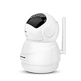 1080P Home Wireless Camera, WiFi Camera Haichendz HD IP Indoor Security Surveillance System Pan/Tilt Two-Way Audio & Night Vision Baby/Elder/Pet/Nanny Monitor (White)
