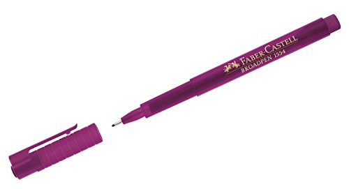 Faber-castell fineliner broadpen 1554 magenta 155437 (4005401554370)