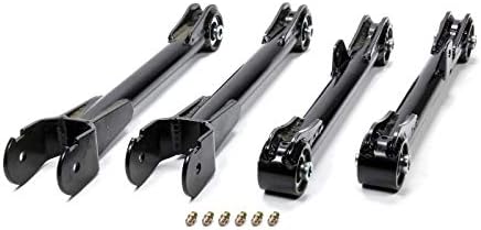 Fabtech FTS94000BK 4" Black Upper Rotational Arm Kit for Jeep TJ