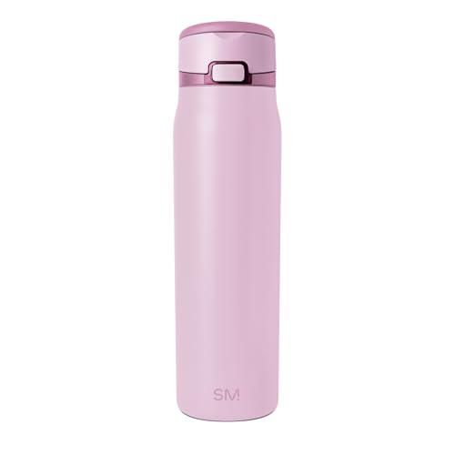 Simple Modern Mesa Loop Trinkflasche mit Strohhalm | Becherhalterfreundliche isolierte Edelstahlflasche für Reisen, Sport und Schule | 890ml | Pink Ch