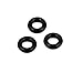 uxcell Nitrile Rubber O-Rings, 6mm OD 3mm ID 1.5mm Width, Metric Sealing Gasket, Pack of 100